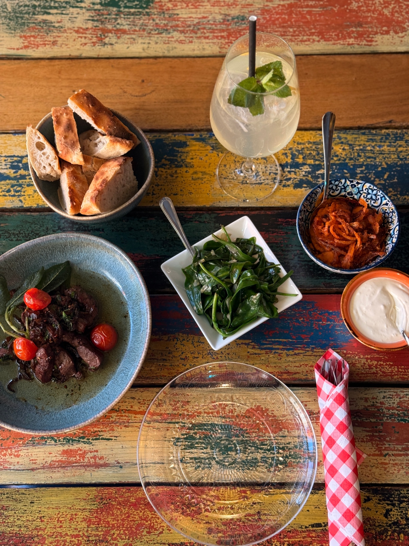 Auswahl internationaler Tapas
